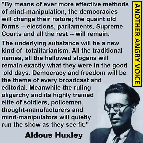 Quote - Huxley, Aldous (6)