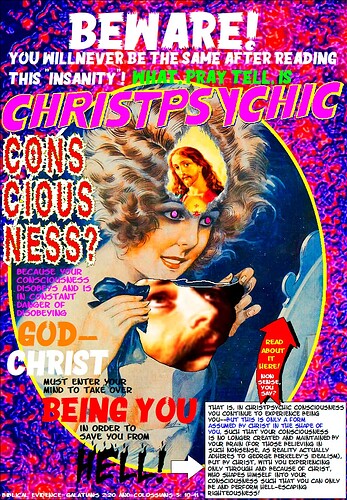 Christpsychic Flyer REAL DEAL