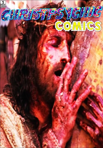 Christpsychic Comics Issue 6 Cover