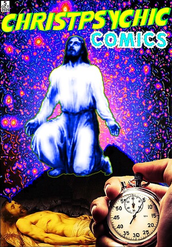 Christpsychic Comics Issue 5 Cover