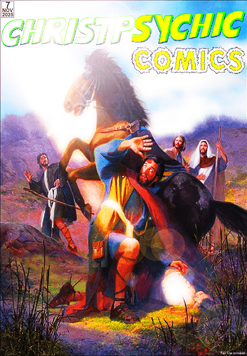 Christpsychic Comics Issue 7 Cover