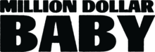 Logo of "Million Dollar Baby"220x74